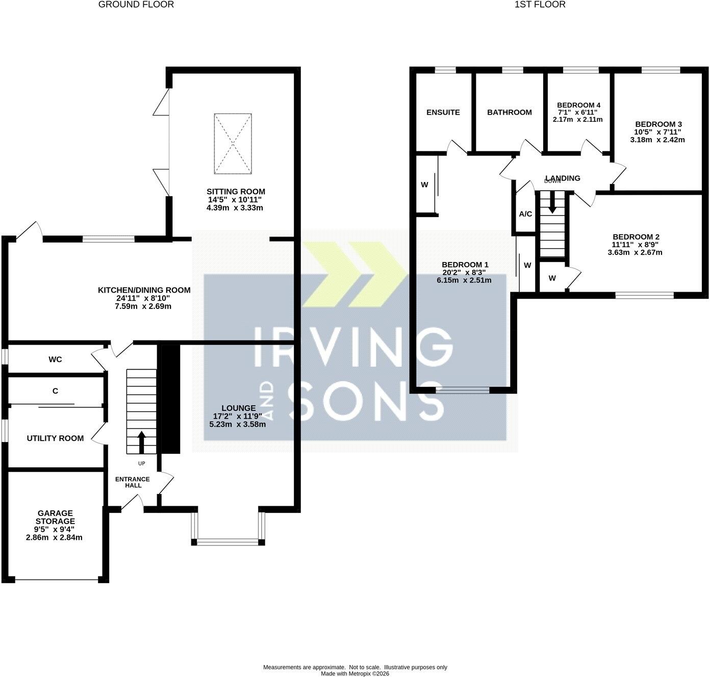 Penrith Close, Verwood, BH31 floorplan
