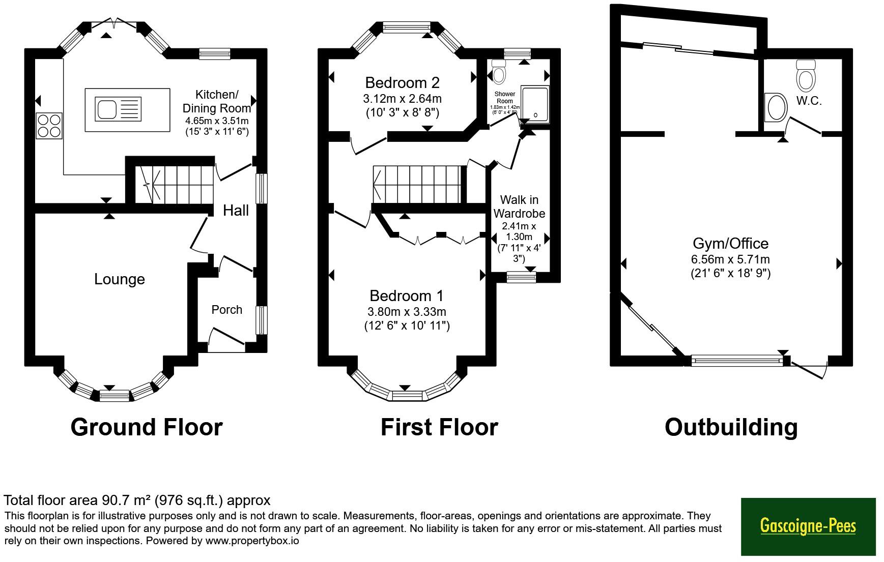 Rollesby Road, Chessington, KT9 floorplan