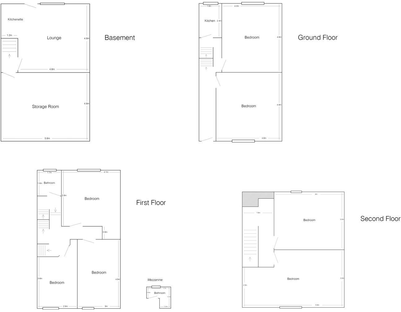 Buckingham Mount, Leeds floorplan