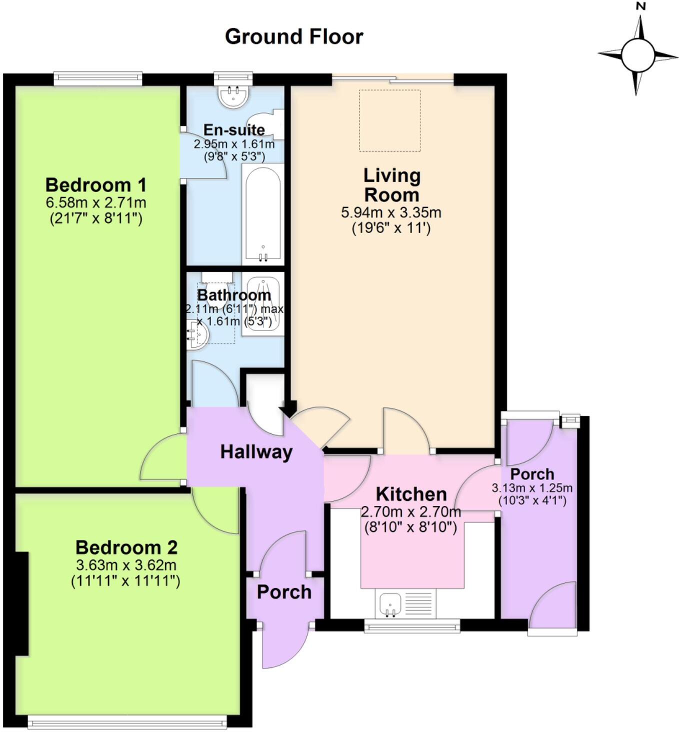 High Street, Swanage floorplan