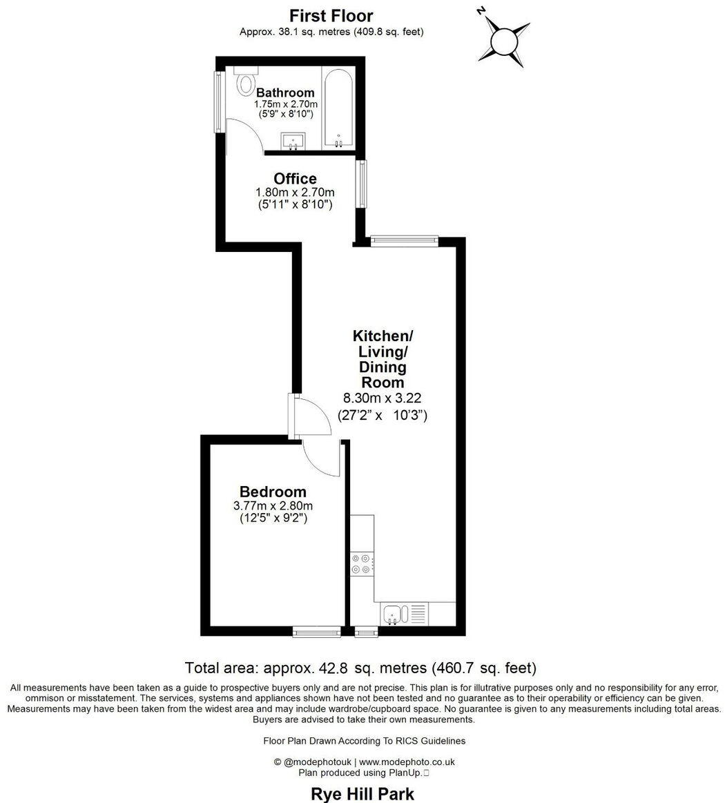 Rye Hill Park, SE15 floorplan