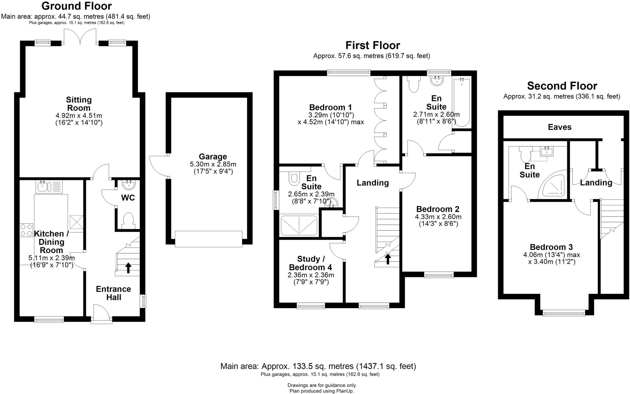 Orchard Close, Harston floorplan