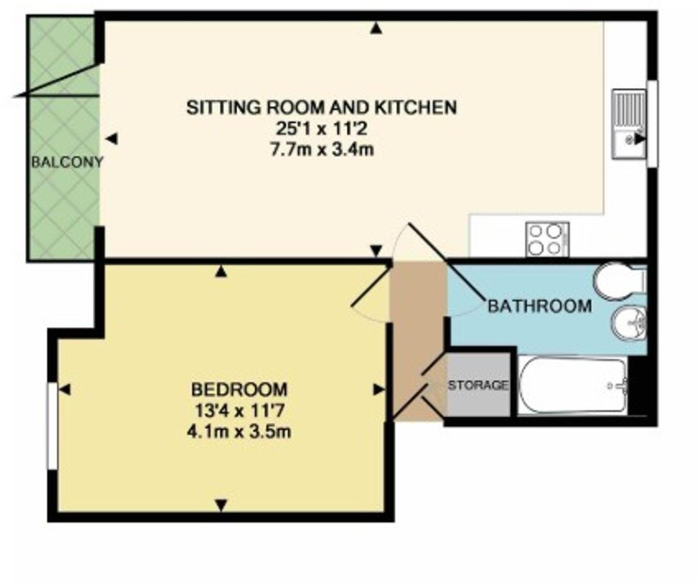 Priory Mews, Haywards Heath, RH16 floorplan