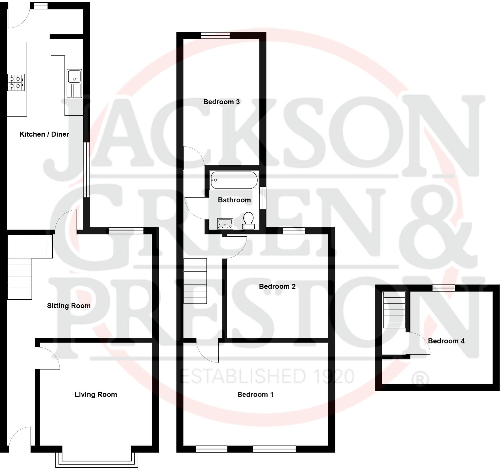Highfield Avenue, Grimsby, Lincolnshire, DN32 floorplan