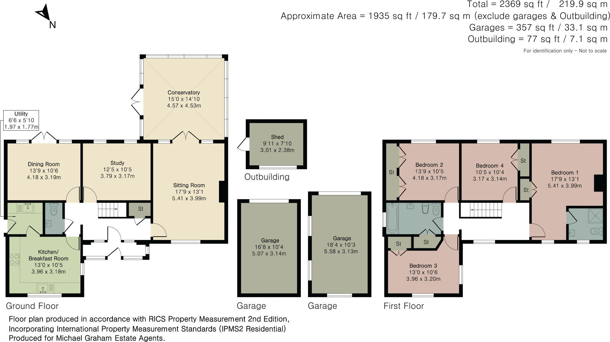 10A, Lime Avenue, Eydon, Daventry, Northamptonshire, NN11 floorplan