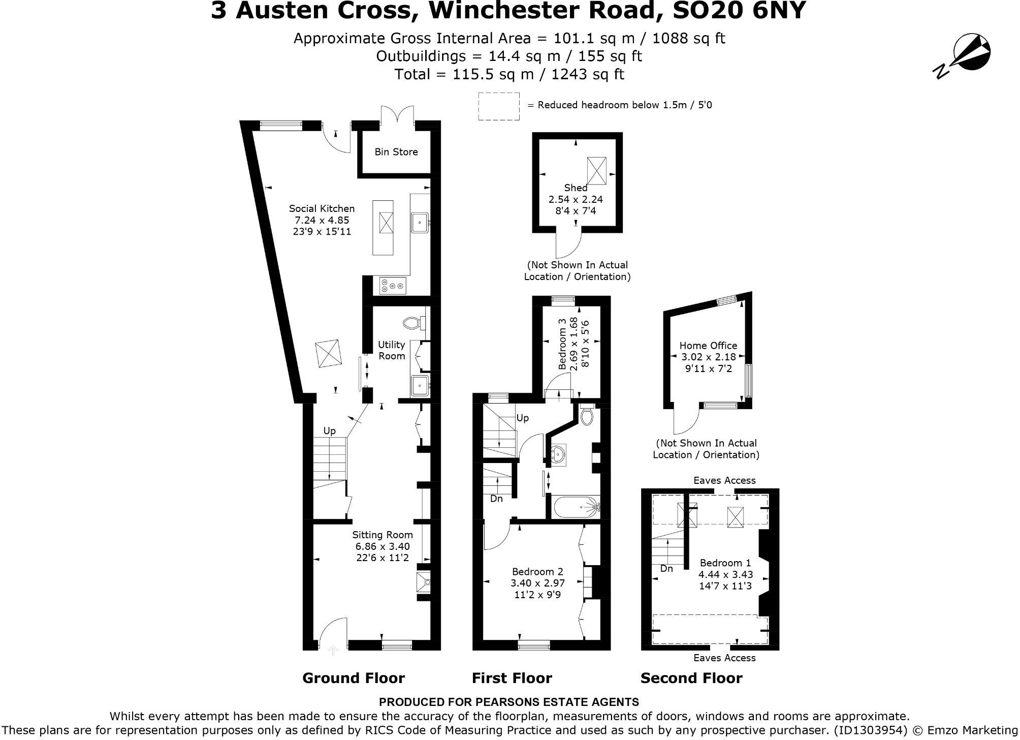 Winchester Road, King's Somborne, Stockbridge floorplan
