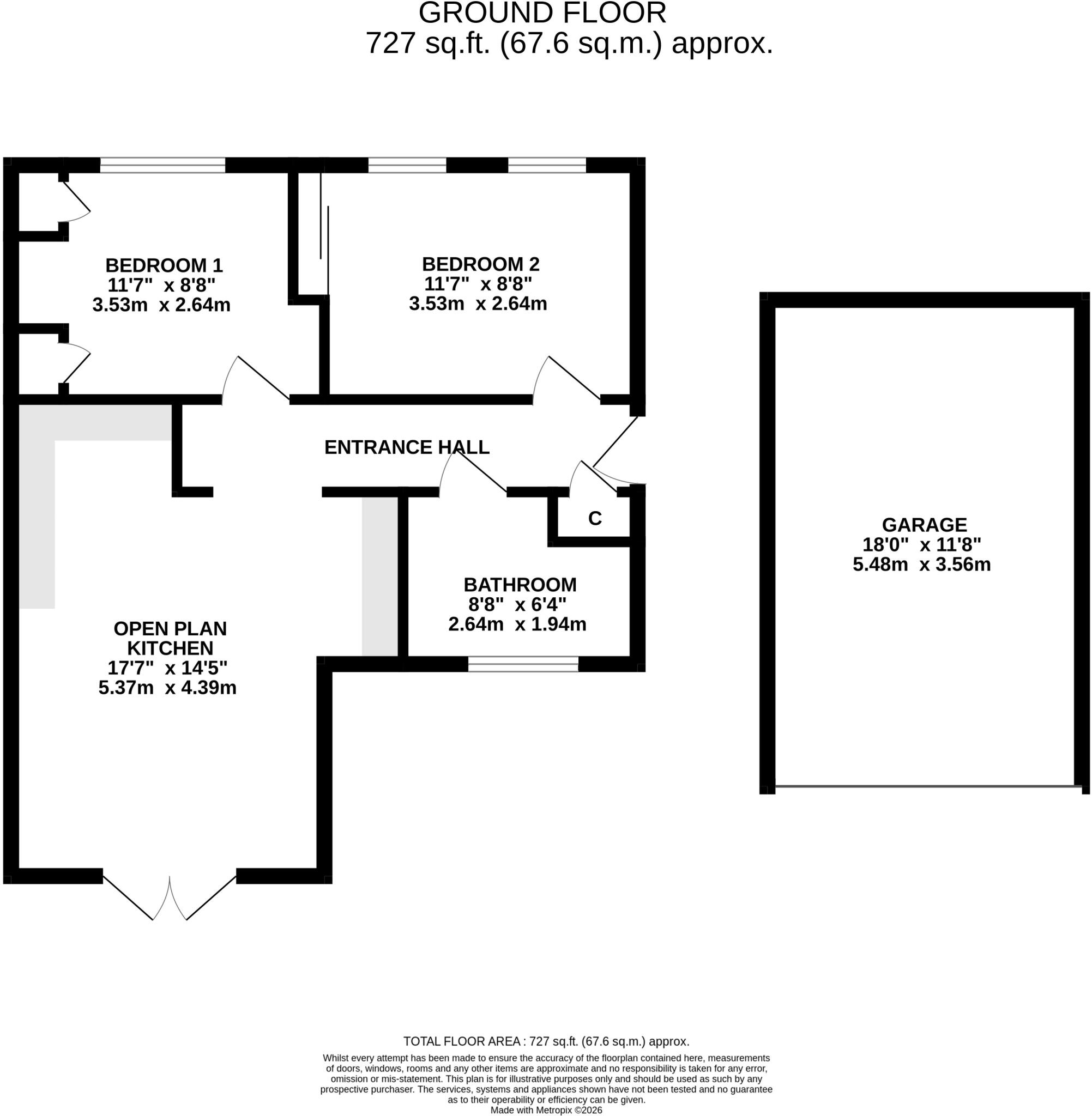 Far Highfield Close, Idle, Bradford, West Yorkshire, BD10 floorplan