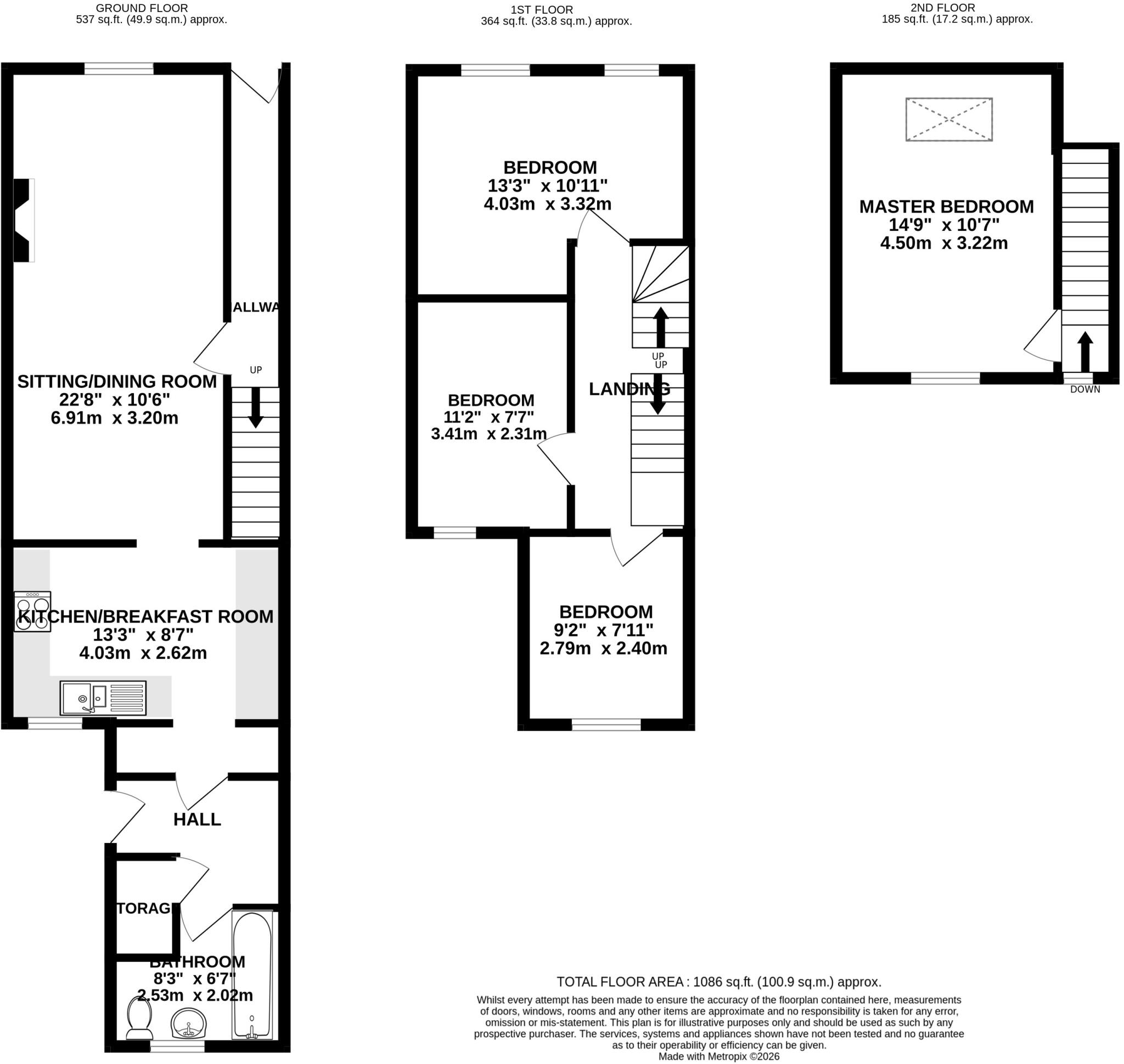 Littledale Street, Kempston floorplan