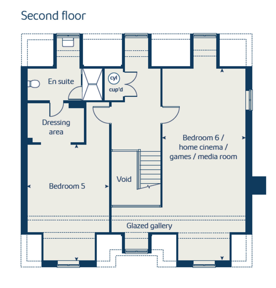 Cratchit Crescent, Northampton floorplan