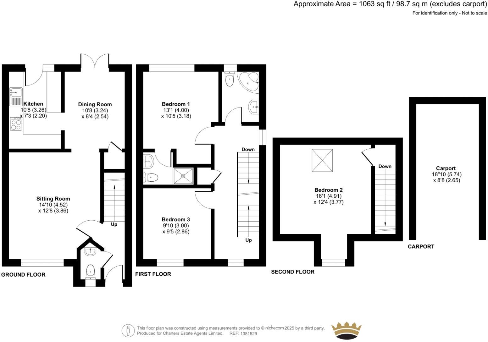 Great Marlow, Hook, Hampshire, RG27 floorplan