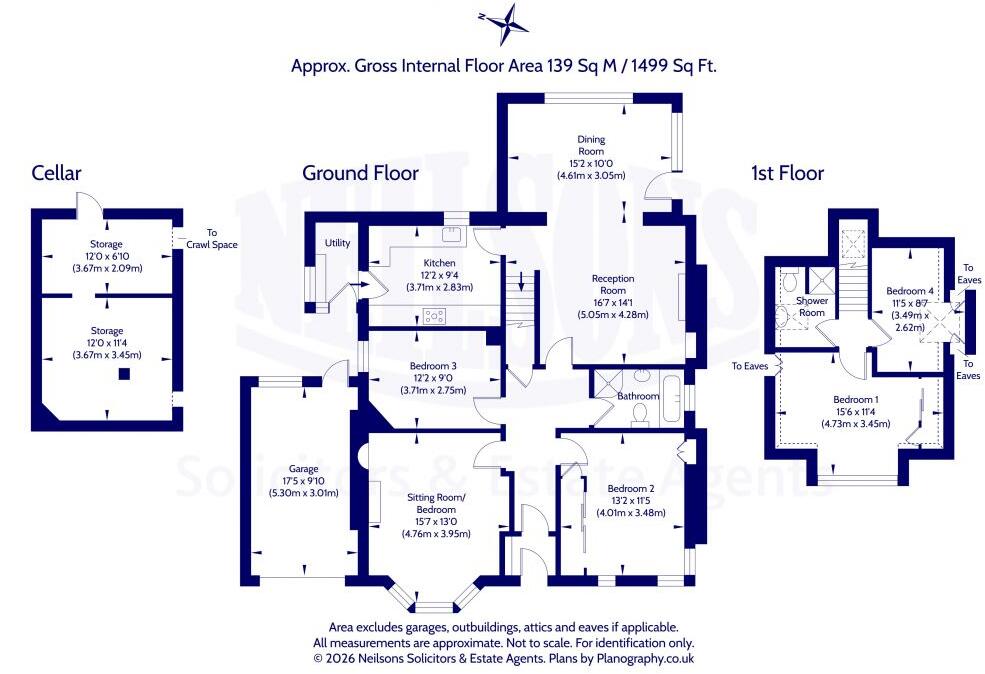 23 Fairmile Avenue, Edinburgh, EH10 6RJ floorplan