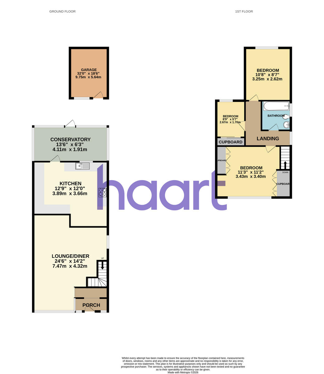 Fairholme Crescent, Hayes floorplan