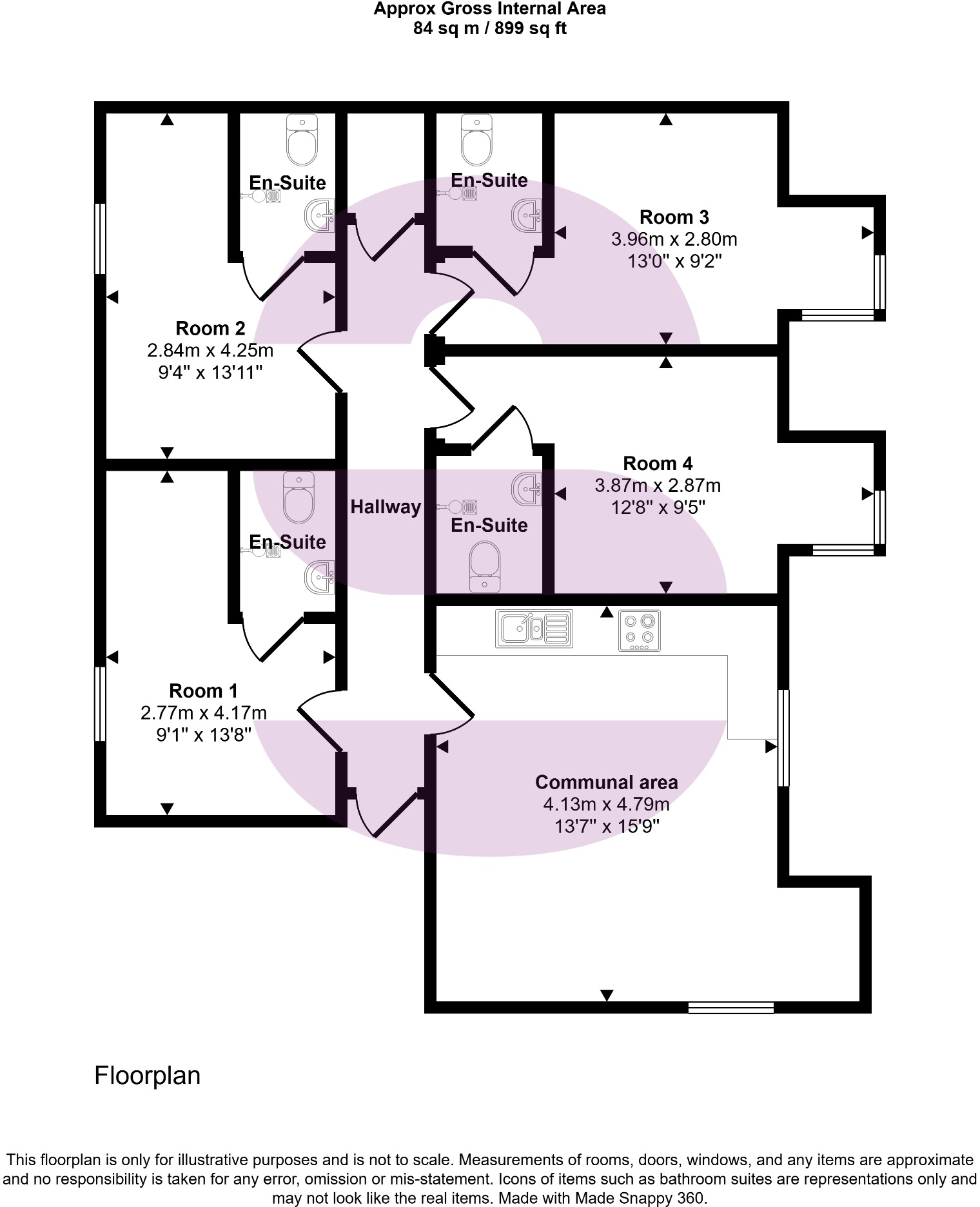 77-87 Houndiscombe Road, PL4 6HB - Available September 2026 floorplan
