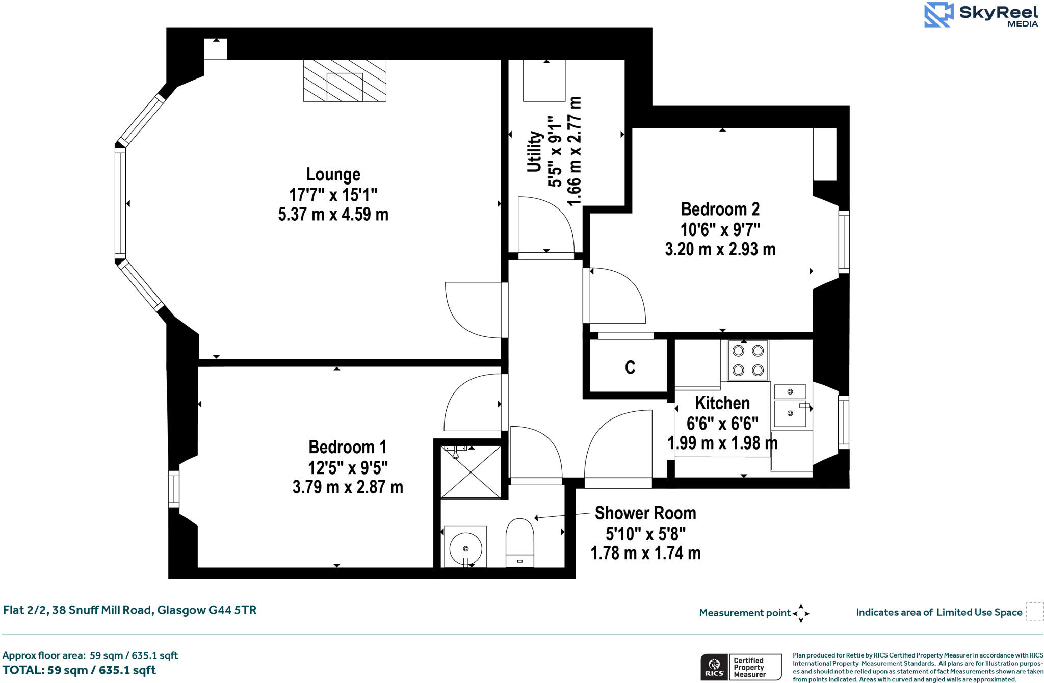 Snuff Mill Road, Cathcart, Glasgow floorplan