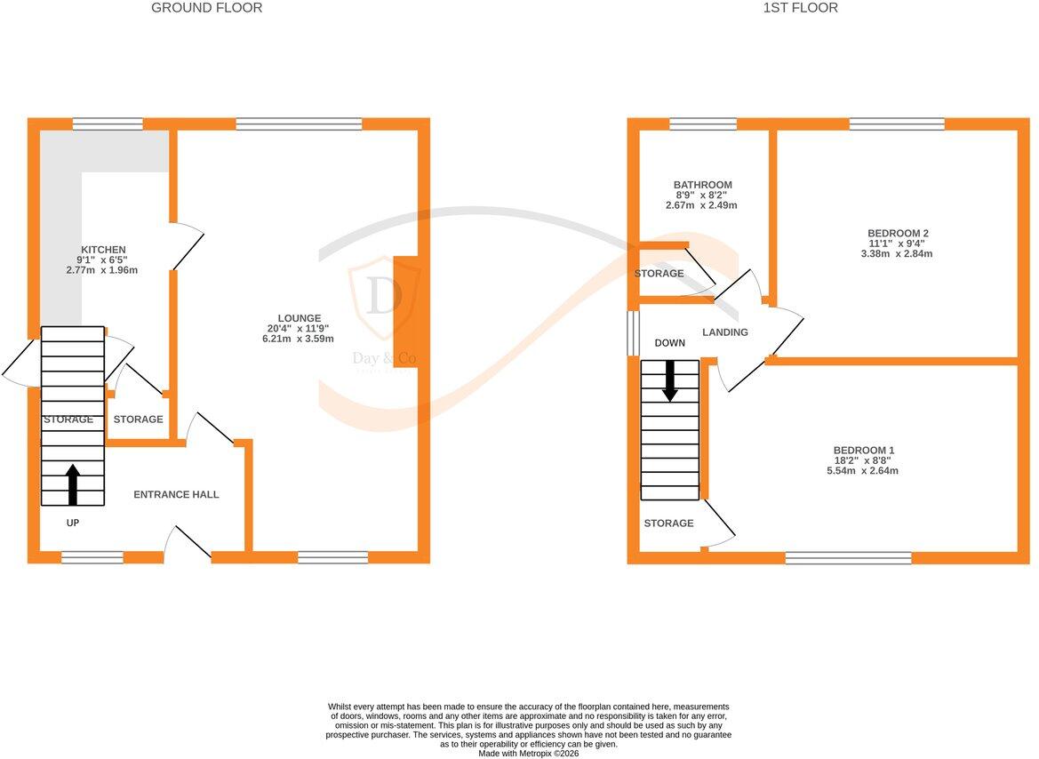 Redcliffe Street, Keighley, BD21 floorplan