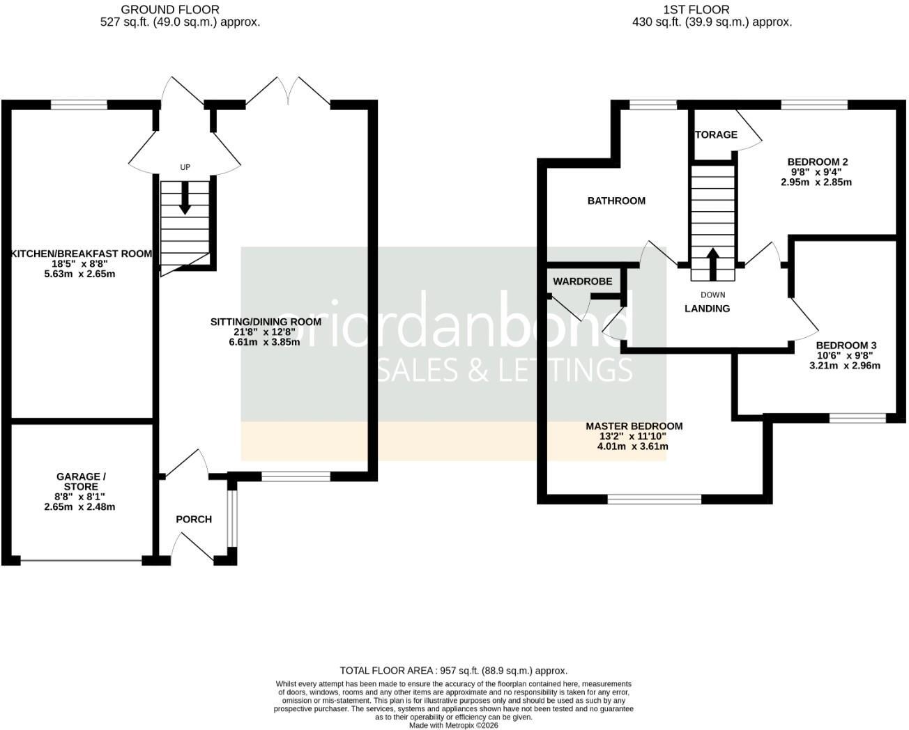 Westcott Way, Abington Vale, Northampton NN3 floorplan