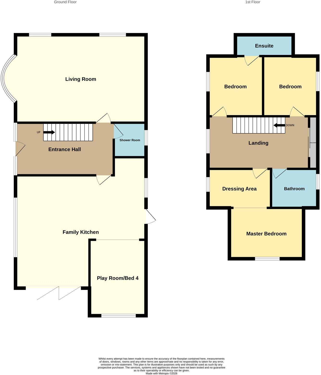 Rochester Close, Weston-super-Mare, Somerset, BS24 floorplan