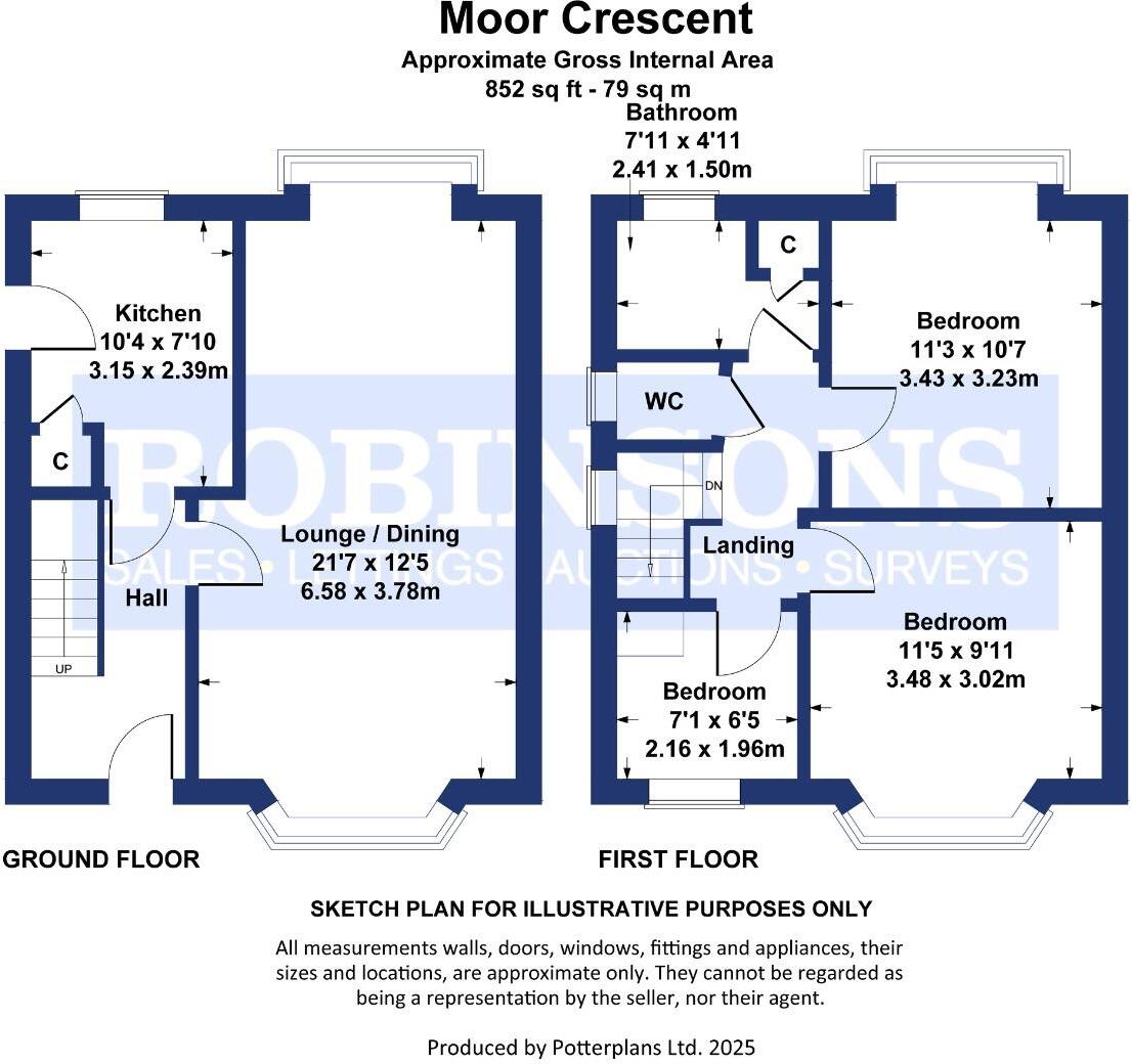 Moor Crescent, Gilesgate, Durham floorplan