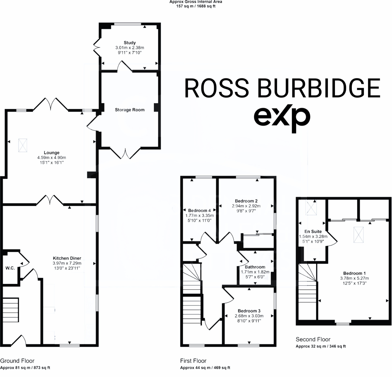 Vale Road, Bishops Cleeve, Cheltenham, GL52 floorplan