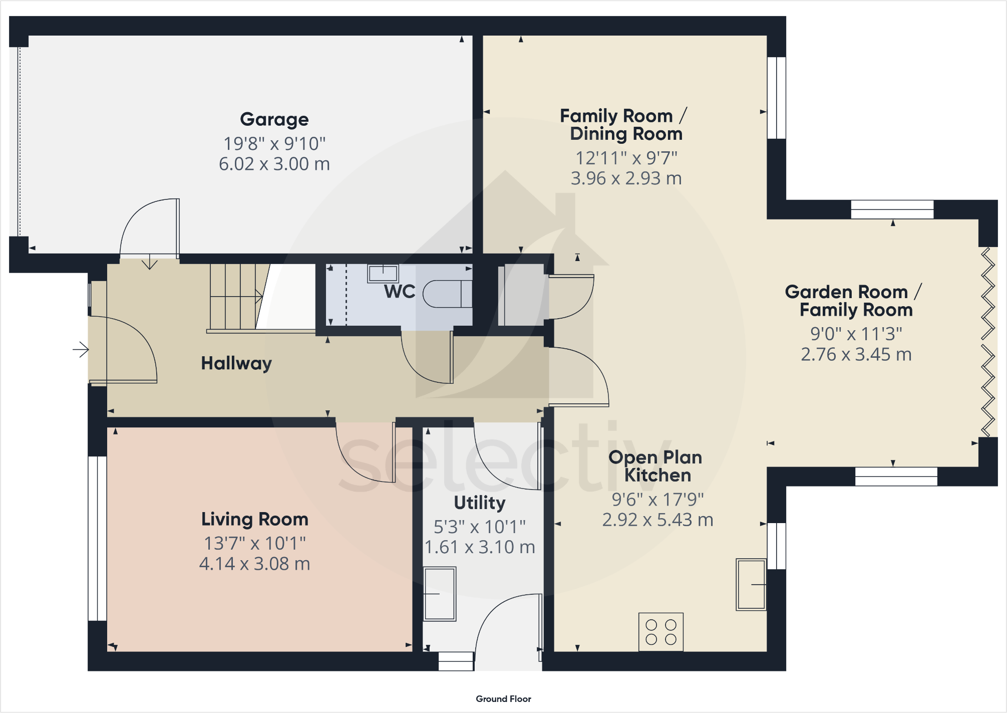 Sherwood Close, Ormesby, Middlesbrough, North Yorkshire, TS7 floorplan