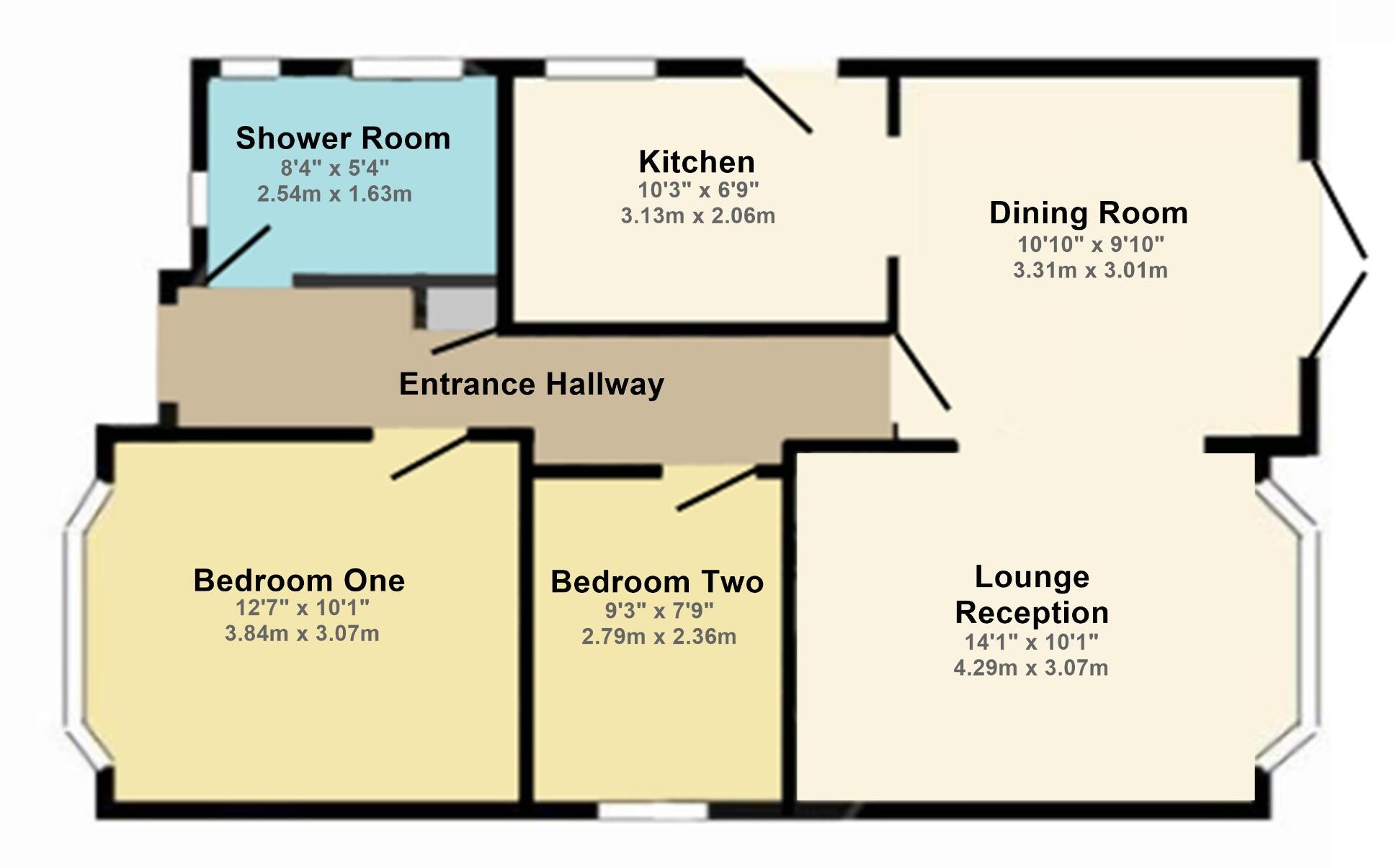 Craigmoor Avenue, Bournemouth, Dorset, BH8 9 floorplan