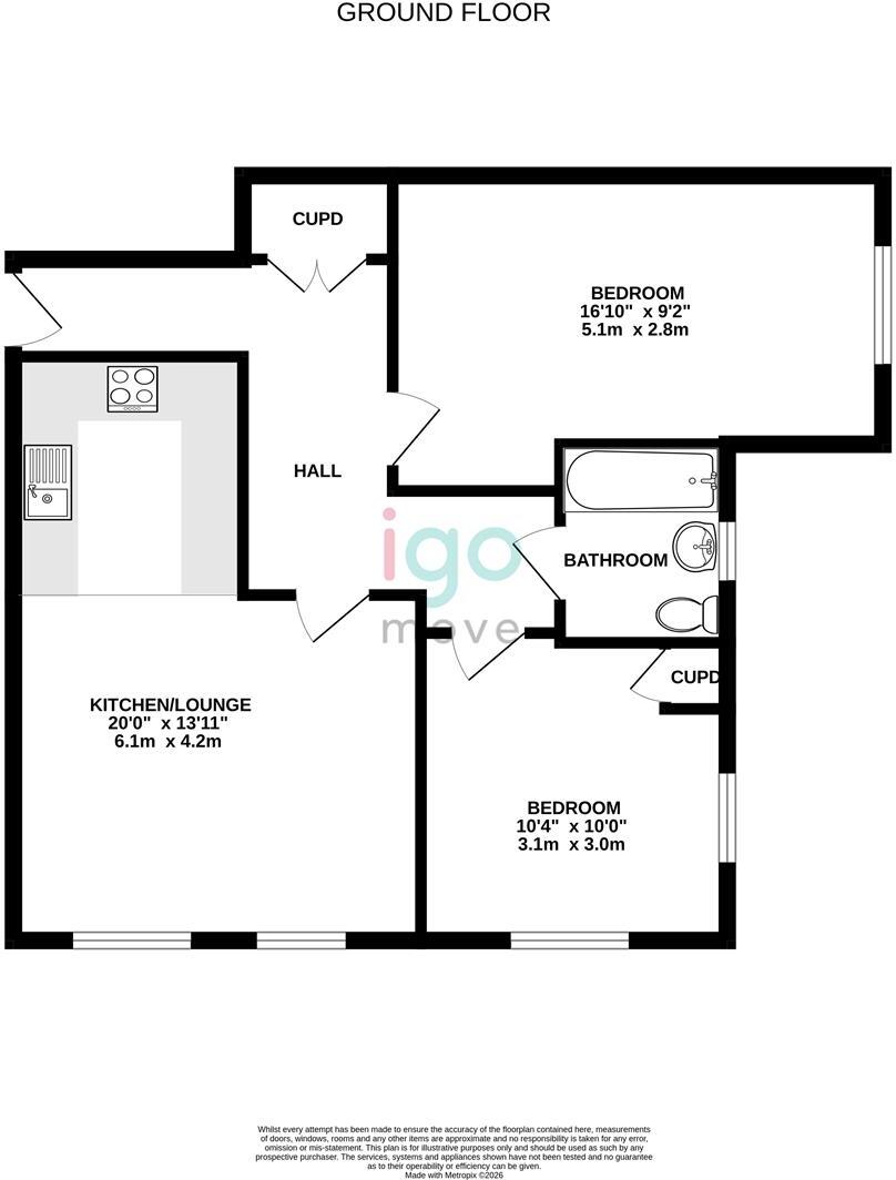 Chaloner Hall Apartments, New Road, Guisborough floorplan