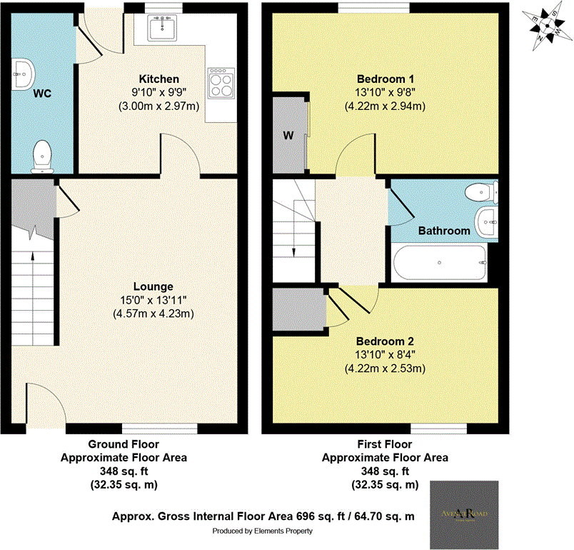 8 Moodie Walk, Edinburgh, EH17 floorplan