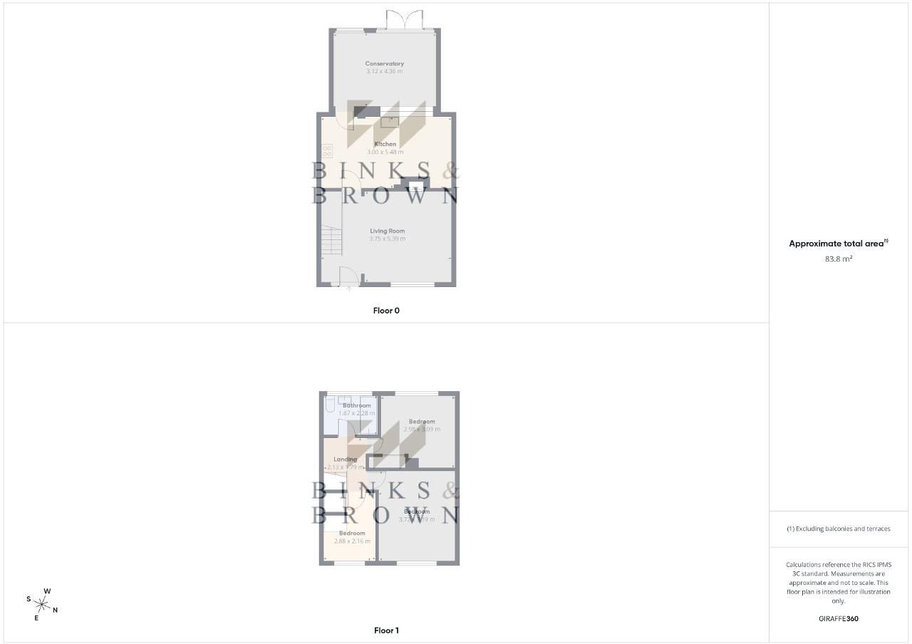 Wickham Road, Chadwell St Mary, Essex, RM16 4TU floorplan