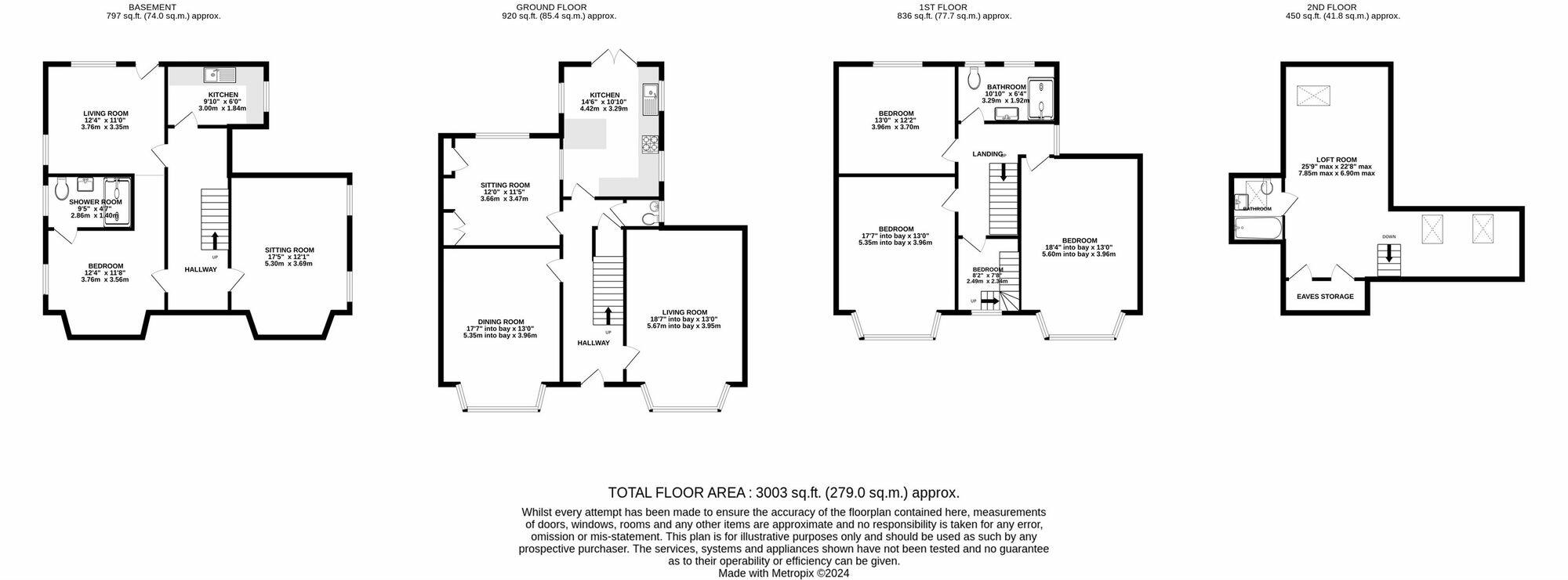 Davenport Park Road, Stockport, SK2 floorplan