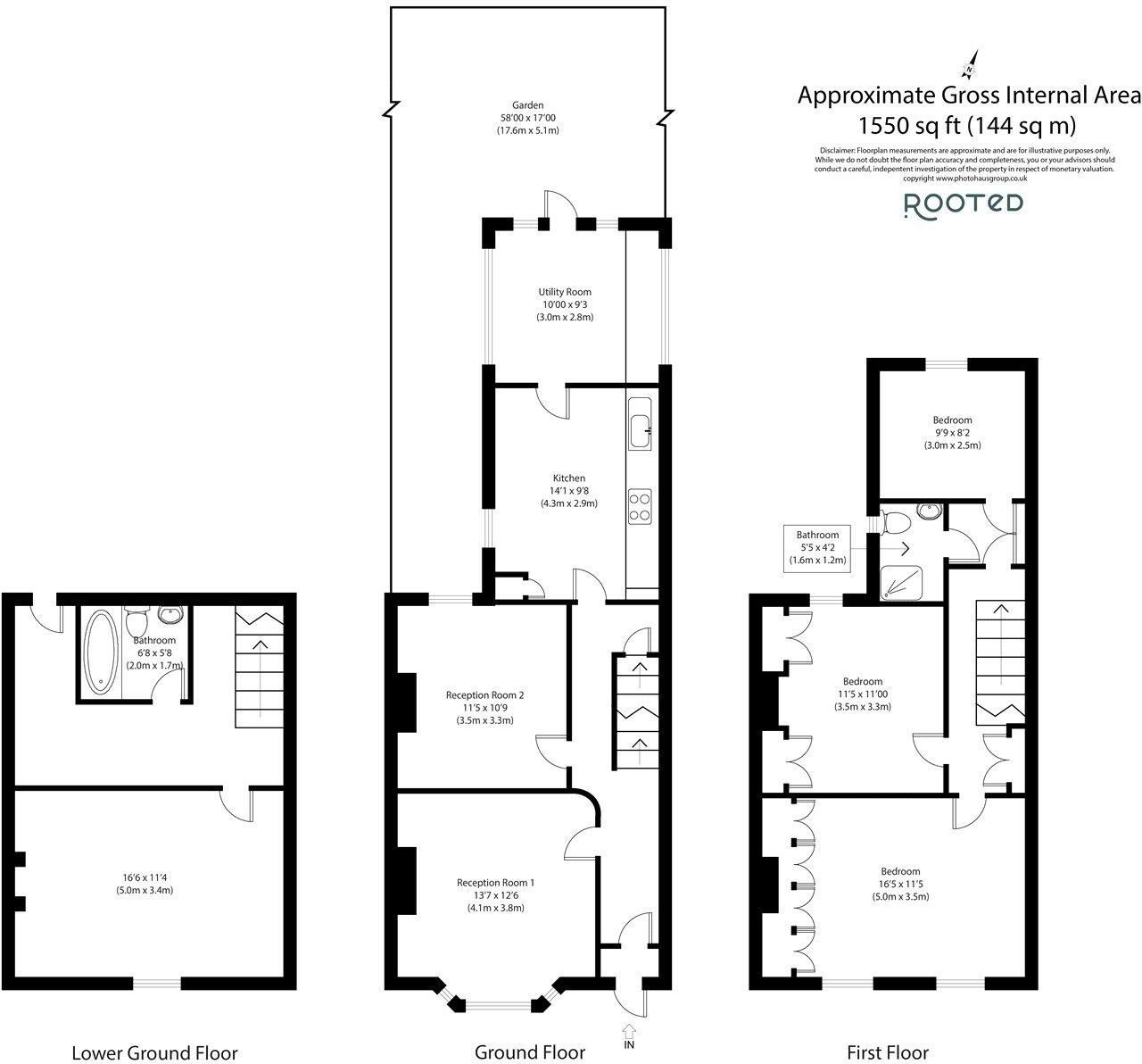 Clifden Road, Hackney, London, E5 floorplan
