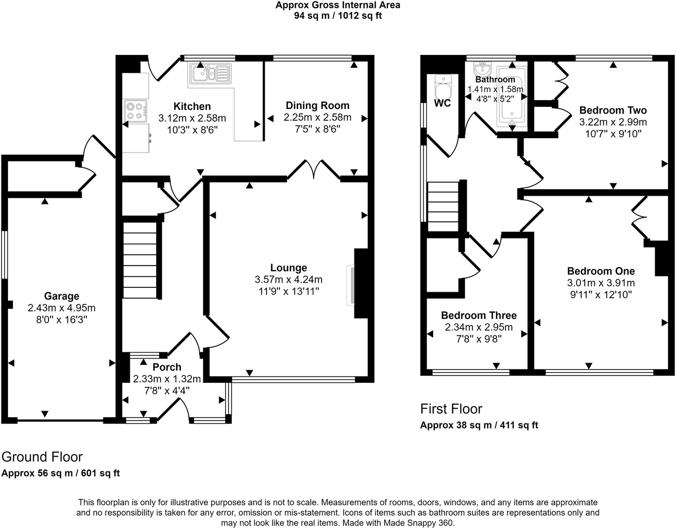 Maes Ffynnon, Llanddulas, Abergele, LL22 8JB floorplan