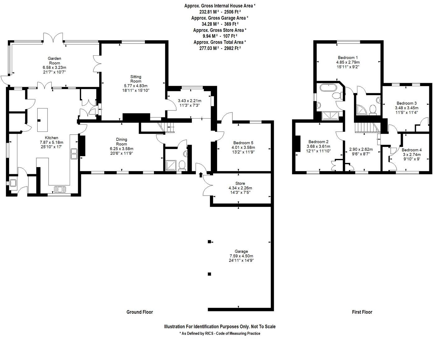 The Green, Great Cheverell, Devizes, Wiltshire, SN10 floorplan