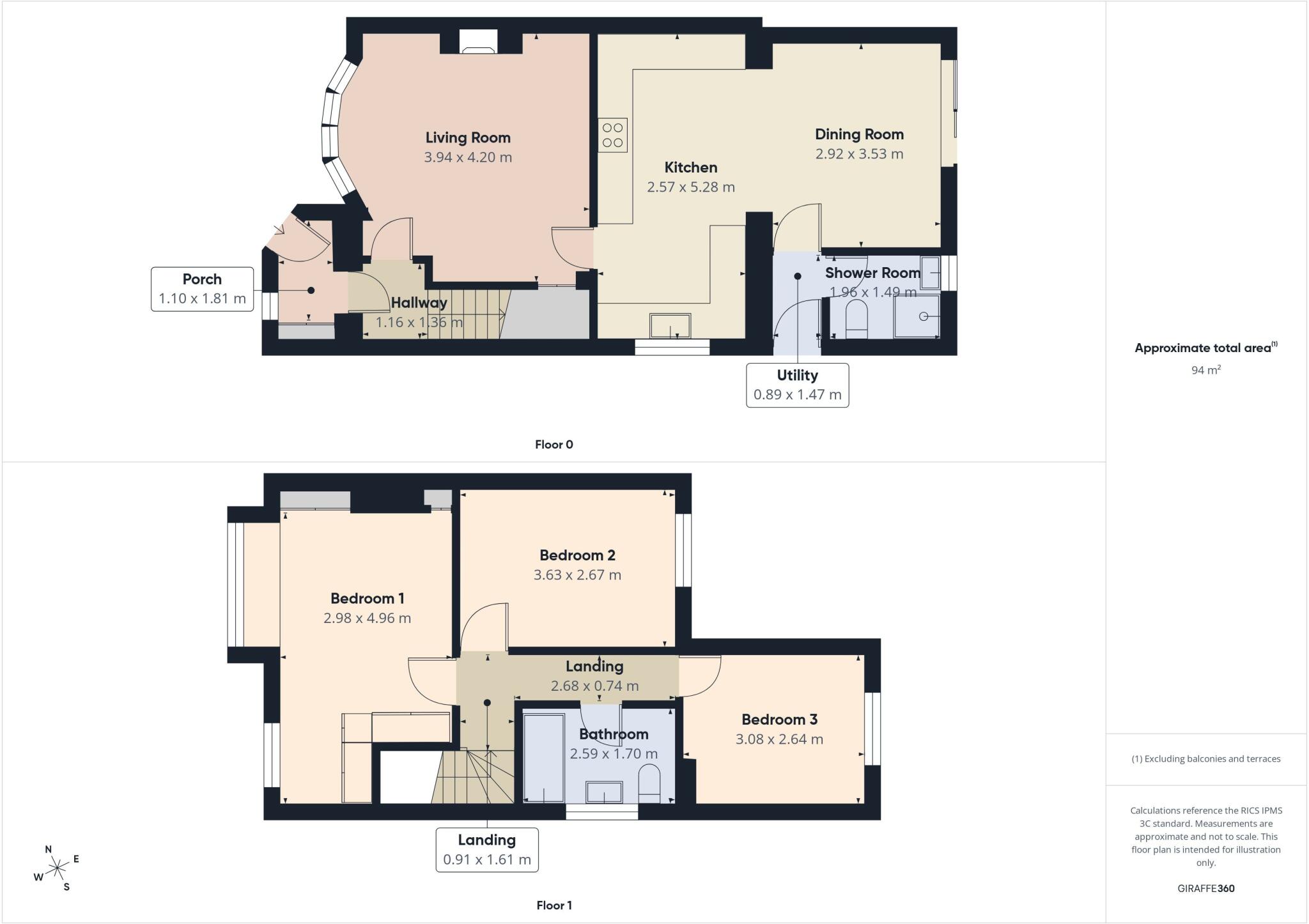 Shenley Road, Borehamwood, Hertfordshire, WD6 floorplan