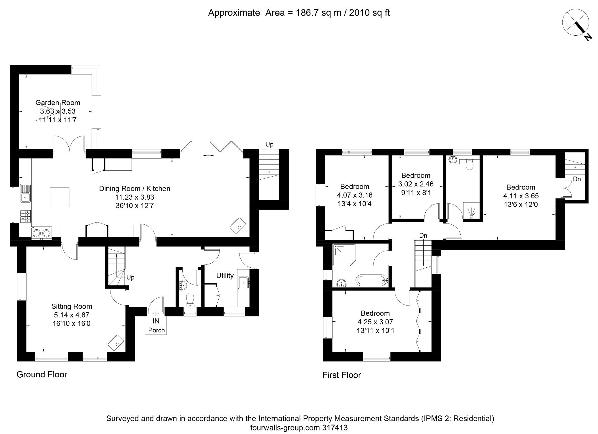Two houses in one - Fabulous opportunity near Wedmore floorplan