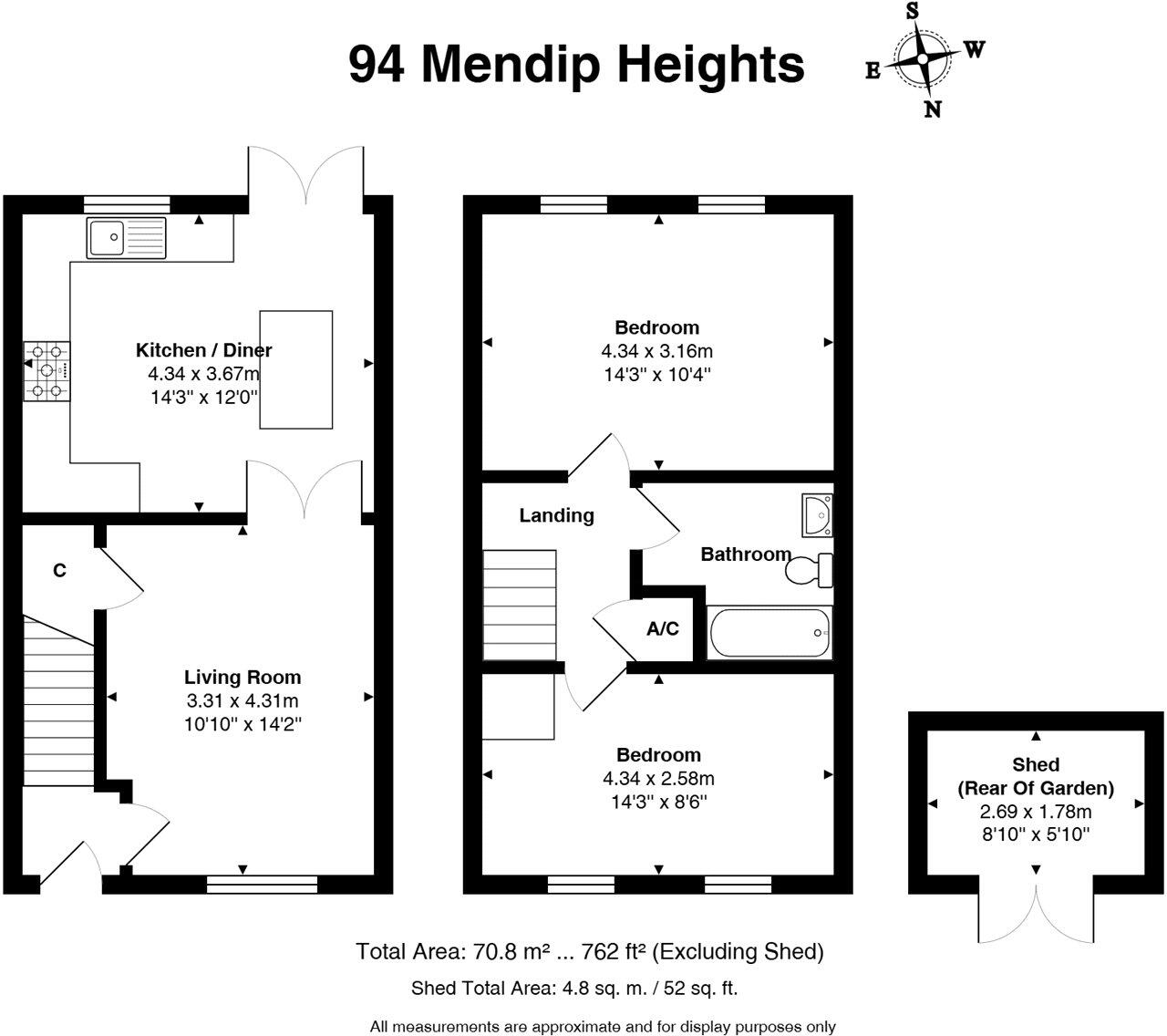 Mendip Heights, Didcot, Oxfordshire, OX11 floorplan