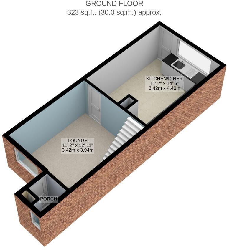 Rose Close, Rothwell, Kettering floorplan