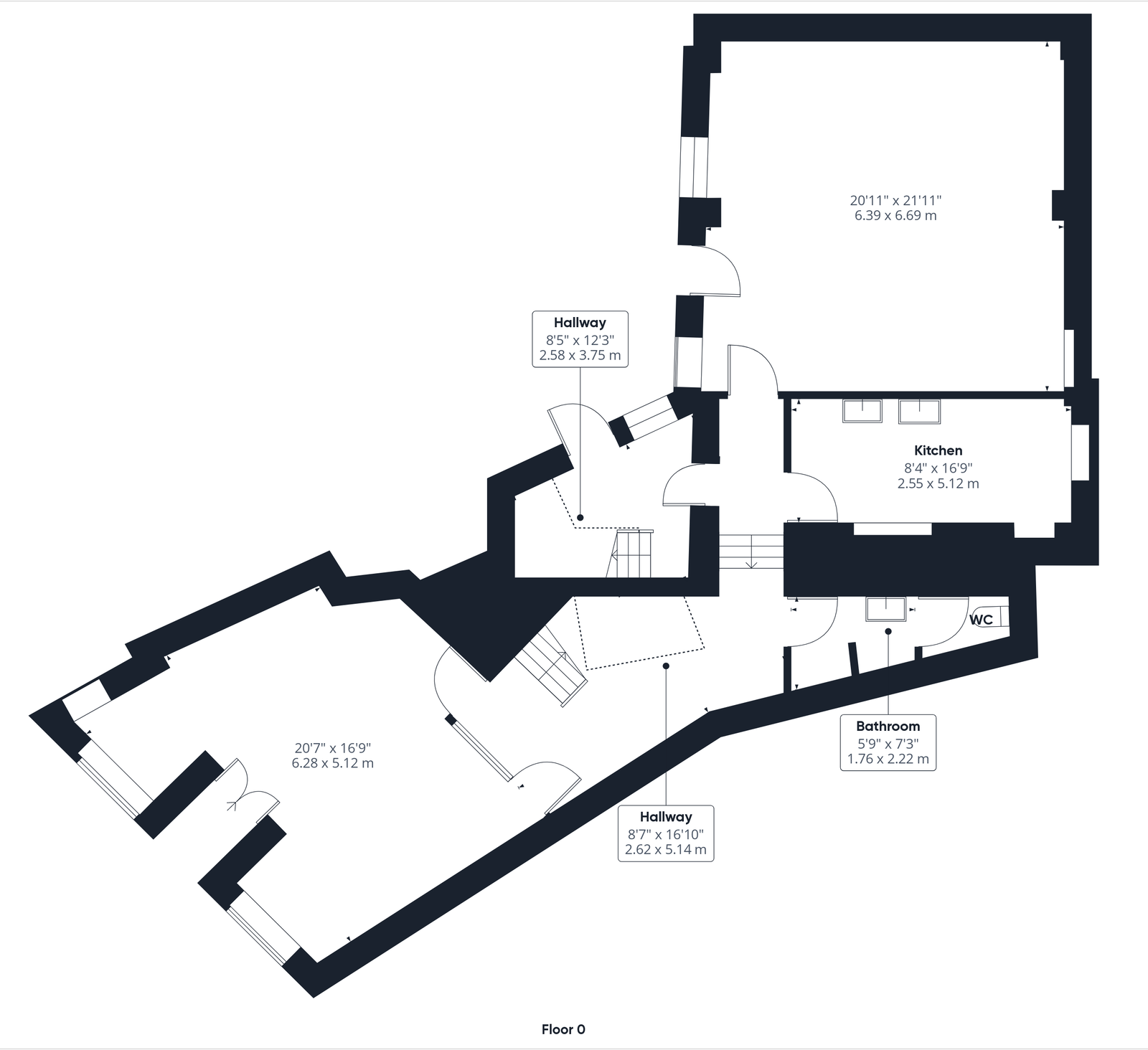 1 Castle Hill, Lancaster, LA1 1YS floorplan