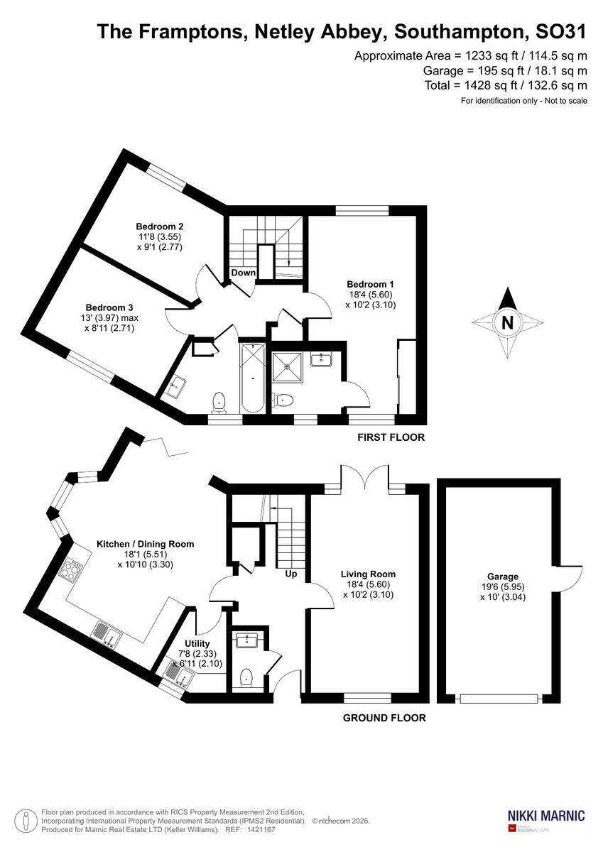 The Framptons, Grange Road, Southampton, SO31 floorplan