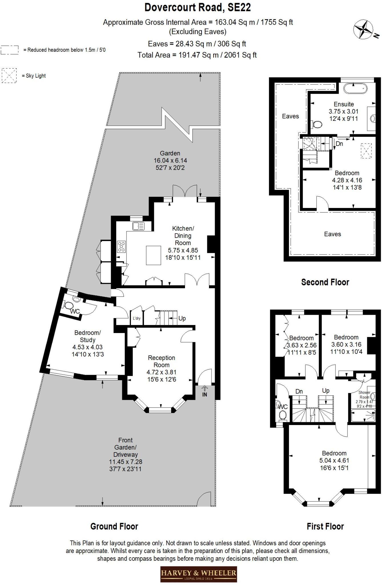 Dovercourt Road, Dulwich, SE22 floorplan