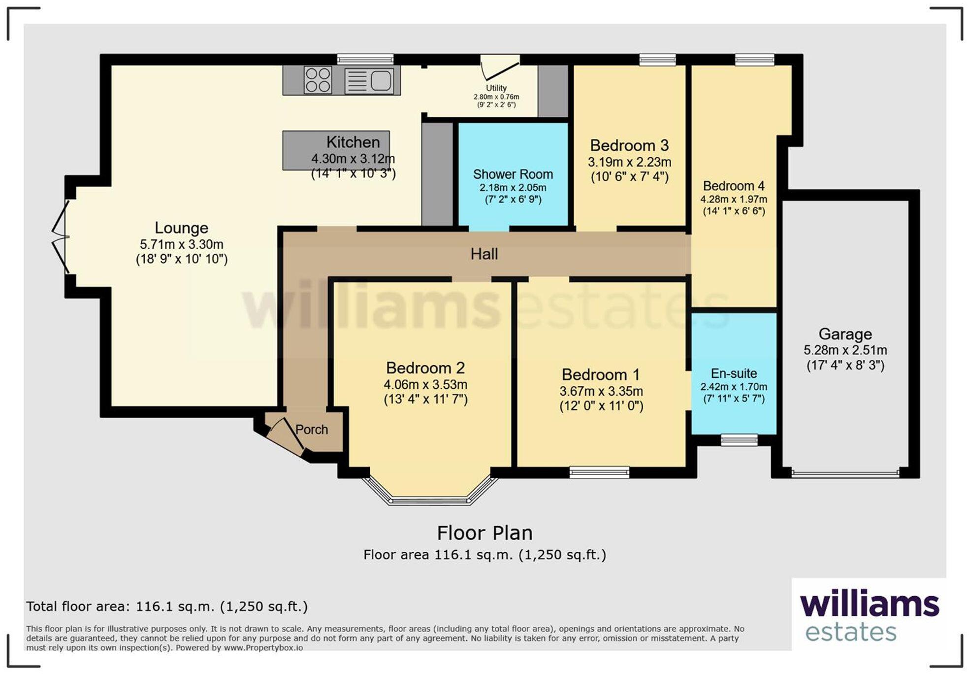 Olivia Drive, Rhyl, LL18 floorplan