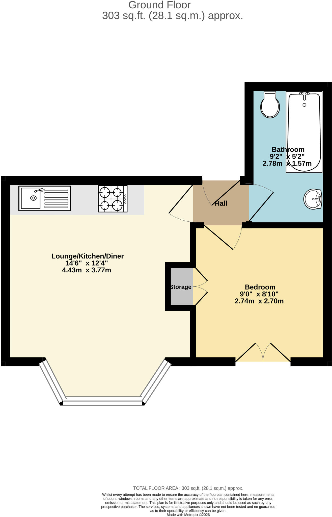 Nevil Road, Bristol, BS7 floorplan