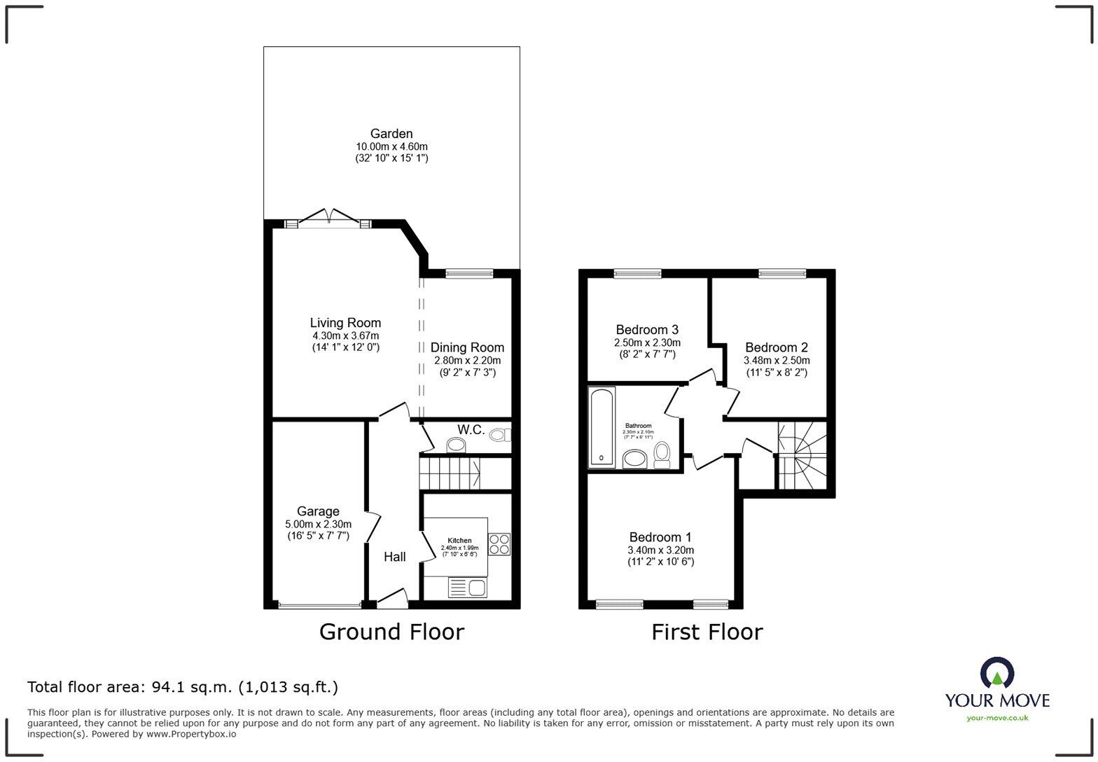 Water Lane, London, SE14 floorplan