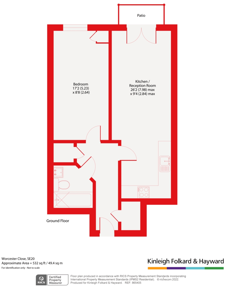 5 Worcester Close, Crystal Palace, London, SE20 floorplan