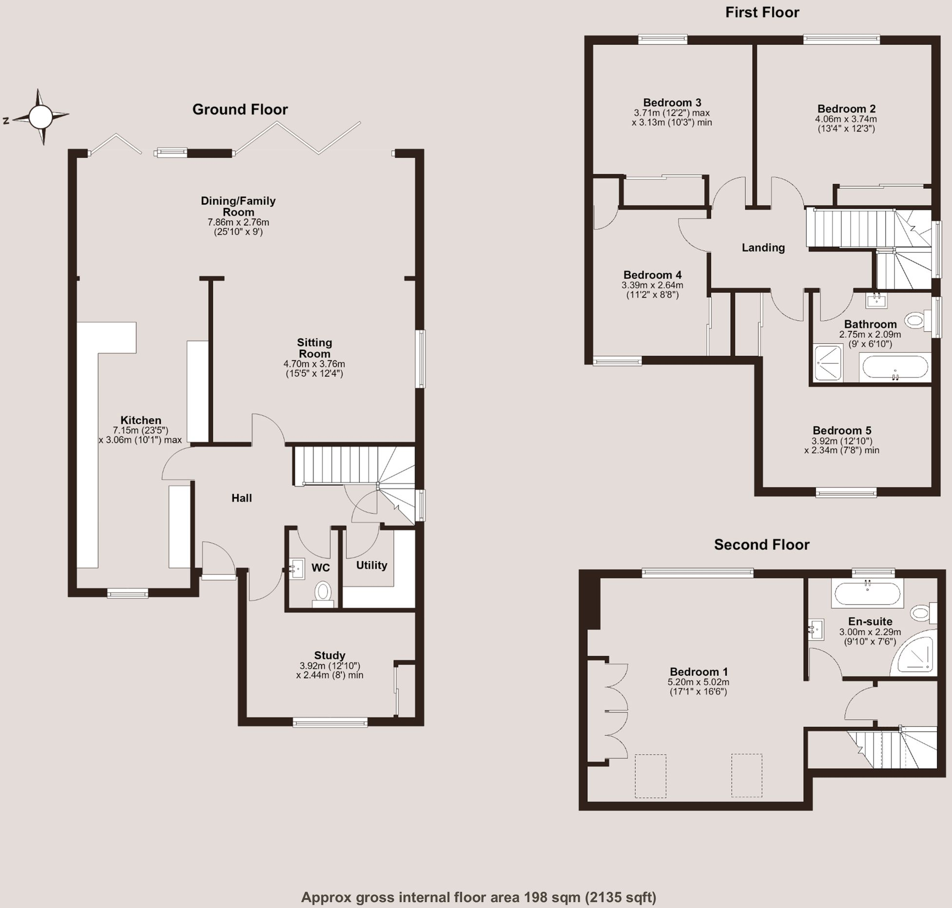 The Street, Berden, CM23 floorplan
