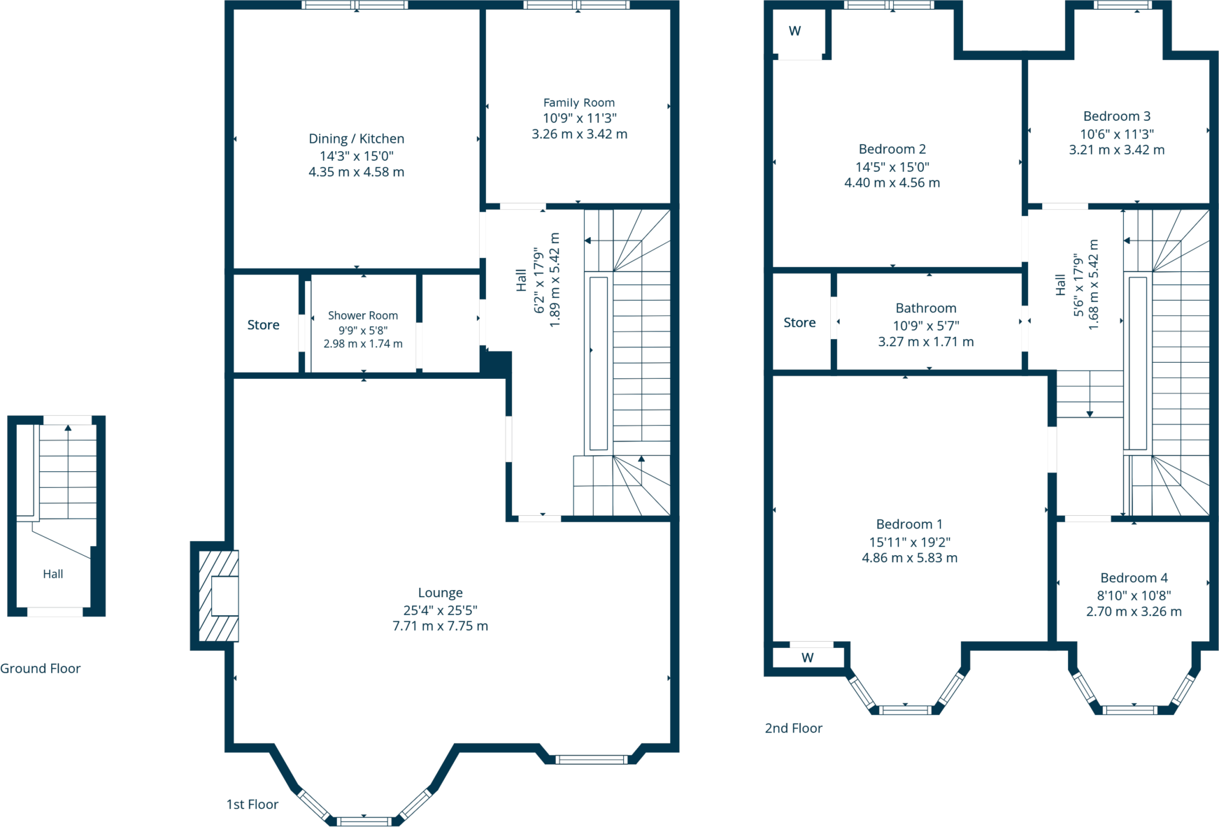 Upper Duplex 4 Rosslyn Terrace, Dowanhill, G12 9NB floorplan