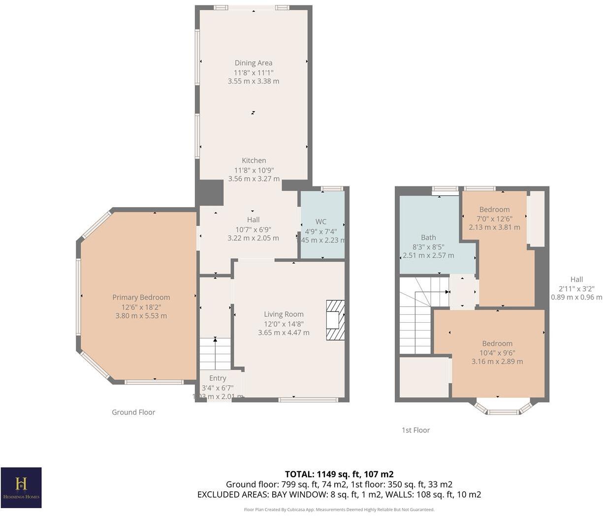 Fraser Street, Cleland, Motherwell floorplan