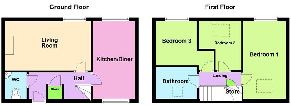The Old School House, Burntwood, WS7 9EE floorplan