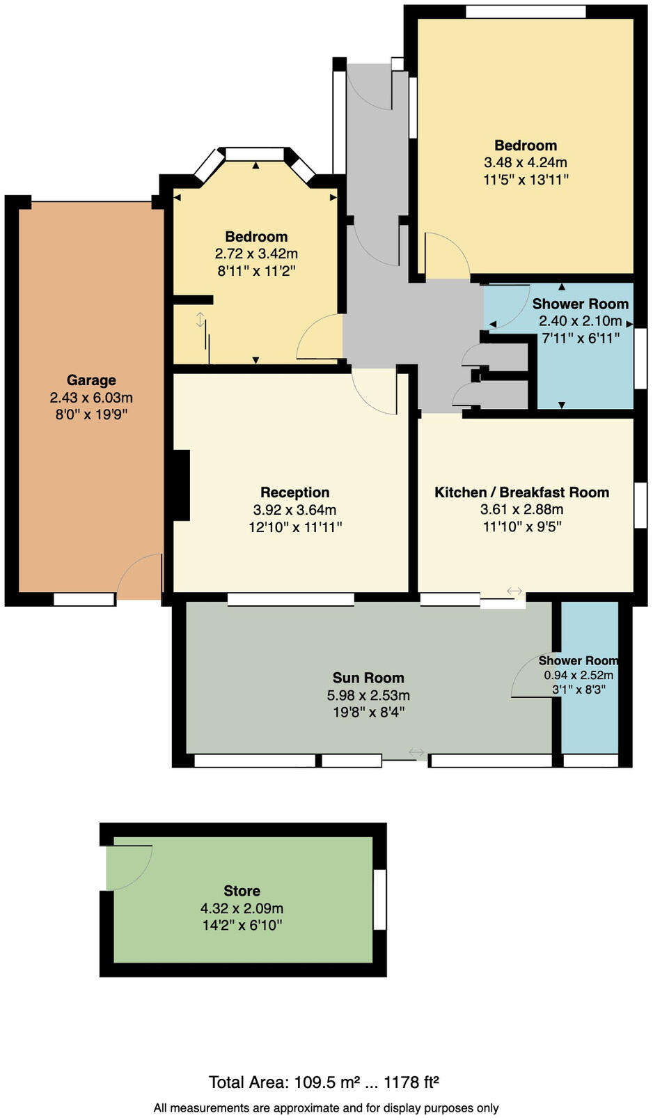 Princess Road, Whitstable floorplan