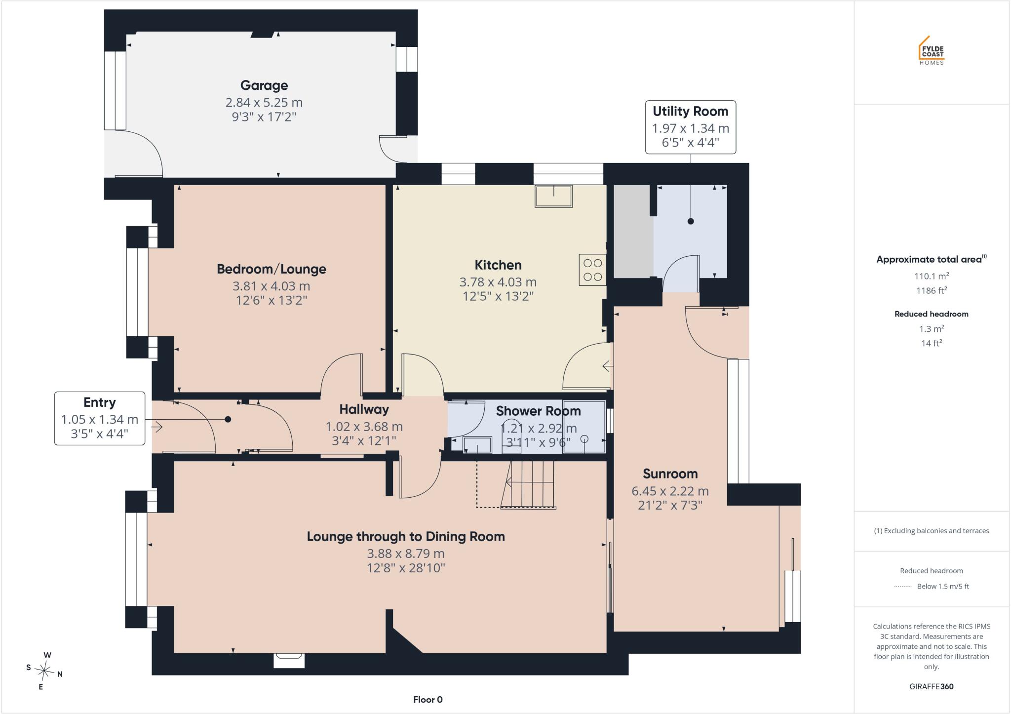 Pilling Lane , Preesall floorplan