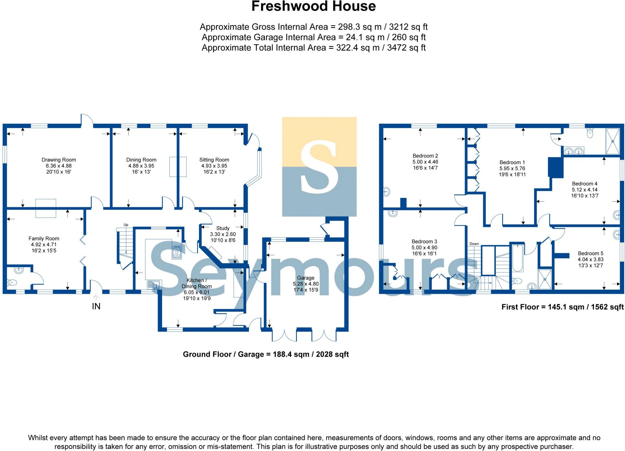 Silver Glades, Yateley floorplan